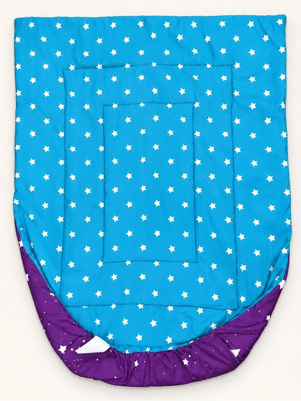 Toddler Girl Reversible Comforter w/elastic Bottom